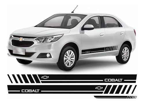 Kit Adesivo Faixa Lateral Chevrolet Cobalt Sport