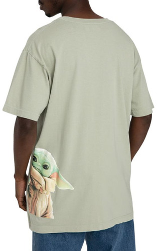 Playera Dc Shoes Grogu The Child Star Wars Verde Hombre Adyz