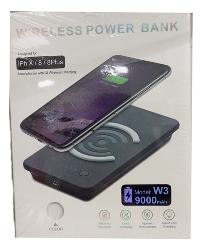 Wireless Power Bank 9000mah Para iPhone 