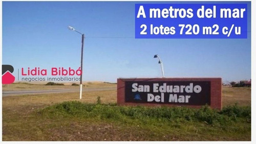 Imagen 1 de 4 de 2 Lotes Juntos O Separados - San Eduardo Del Mar