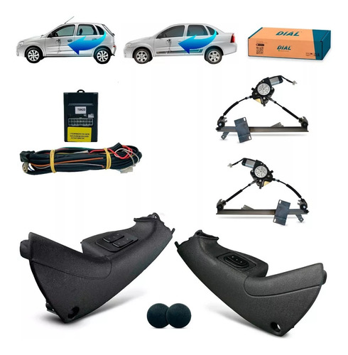 Kit Alza Cristales Eléctricos Corsa Maxx 2002 À 2012 Montana