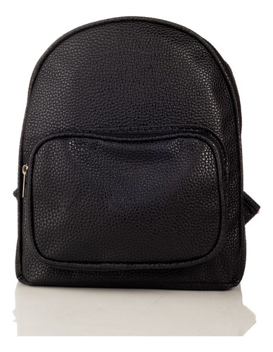Set Mochila Mini Pequeña Urbana Mujer Ecocuero Y Riñonera