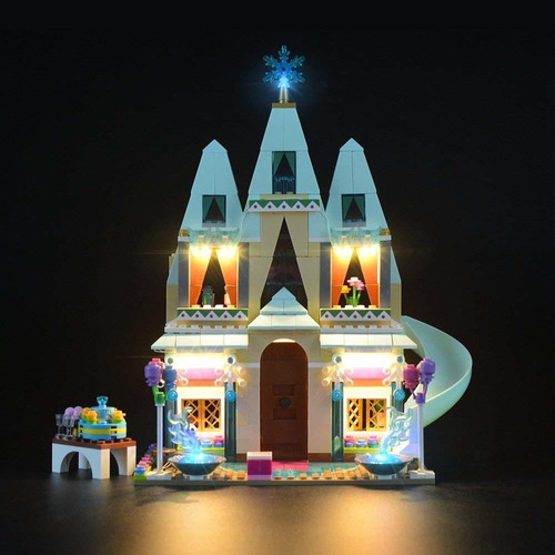 Juego Luces Led Castillo Disney Frozen Arendelle Rf41068 W15