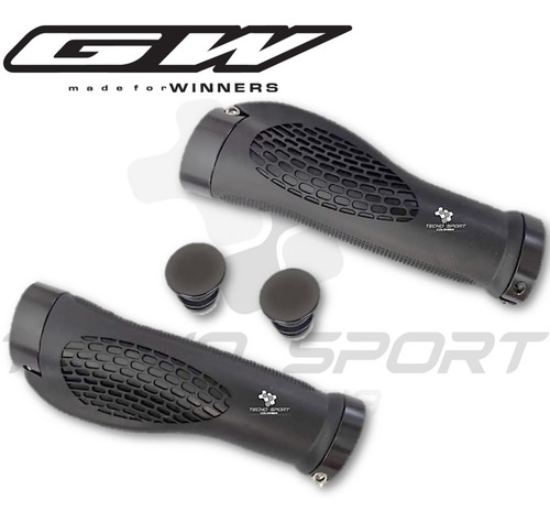 Imagen 4 de 7 de Mangos Grip Puño Con Descanso Manillar Bicicleta Mtb Playera