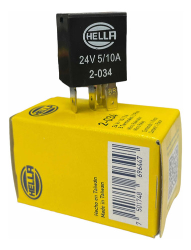 Micro Relay Línea Pesada Camiones Industria Hella 10/5a