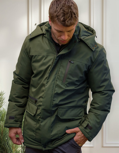 Campera Parka Hombre Impermeable Importada