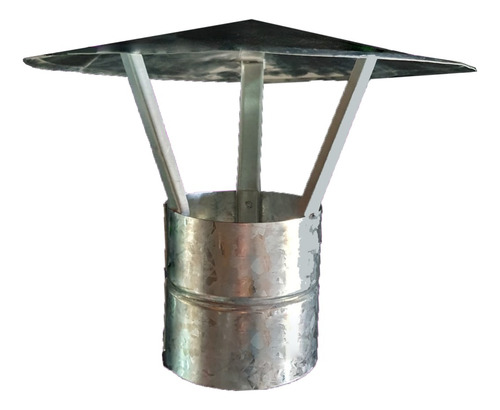 Gorro Chino 10 PuLG. Galvanizado 0.5 Mm Espesor