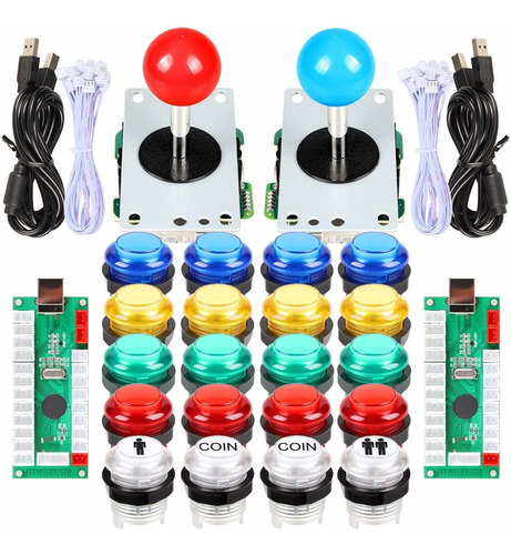 Eg Starts Classic Arcade Diy Kit Partes 2 X Usb Led Encoder