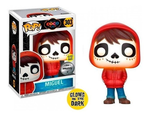 Funko Pop Miguel Glow In The Dark #303 Coco