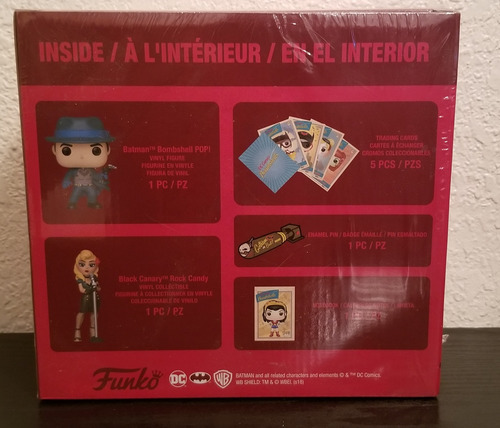 Funko Dc Bombshells Deluxe Collector Box Exclusive