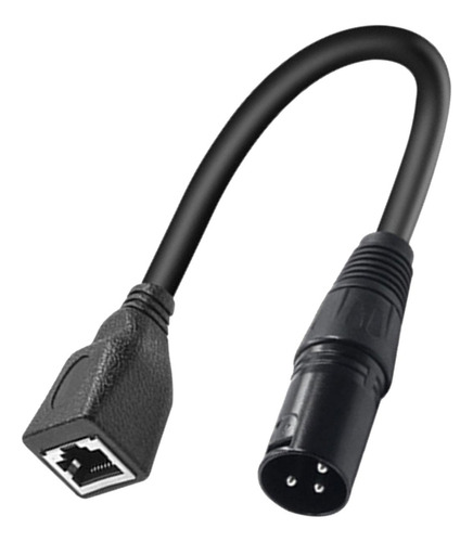 Cable Convertidor Xlr De 3 Pines A Rj45 Para Cabezales