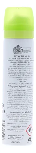Perfume Yardley London Lily Of The Valley Eau De Toilette 10