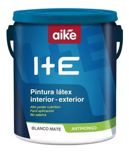 Latex Interior Exterior Blanco Aike X 10 Lt