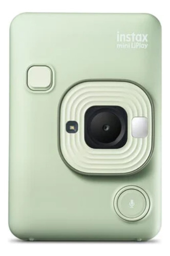 Câmera Instax Liplay Hibrida 2 Em 1 Impressora Bt Verde
