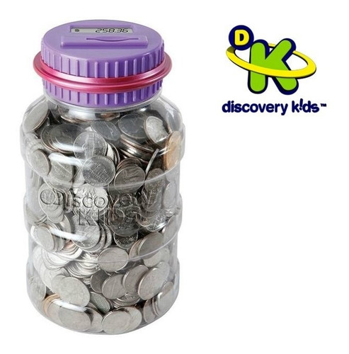 Imagen 2 de 5 de Juguetes Discovery Kids Alcancía Contador De Monedas Rosa