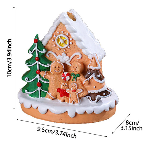 Miniatura De Casa De Gengibre De Natal