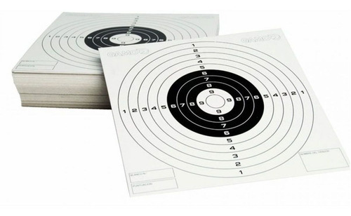 Imagen 2 de 5 de Blanco Para Tiro Gamo 100 U Diana Para Balines Aire Comprimi