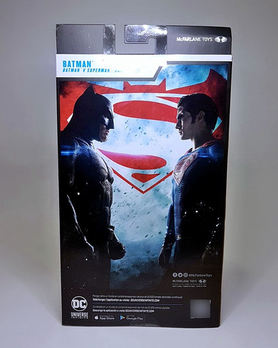Boneco Mcfarlane Toys Batman Ben Affleck Bvs Dc Multiverse