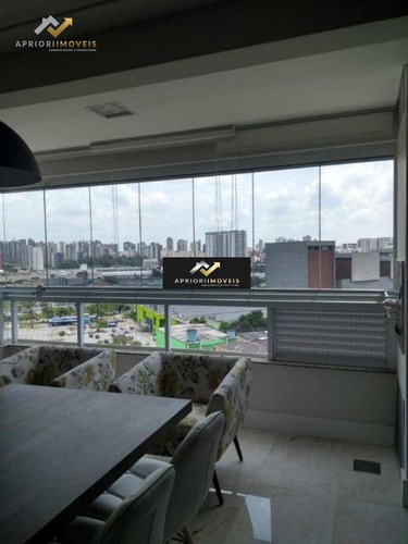Cobertura Com 3 Dormitórios À Venda, 162 M² Por R$ 1.198.000 - Bangu - Santo André/sp - Co0201