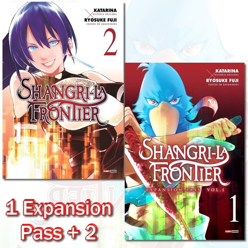 Shangri-la Frontier Expansion Pass 1 E 2! Mangá Panini! Novo