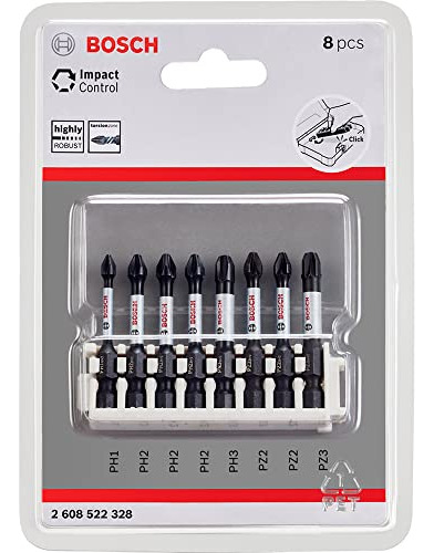 Bosch Professional 8pcs. Screwdriver Bit Set (control De Imp