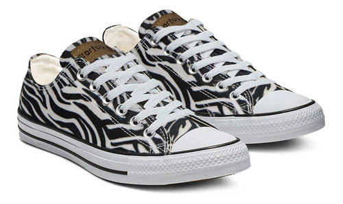 Imagen 2 de 6 de Zapatillas De Mujer Norfork Legendary Estampadas Zebra Print