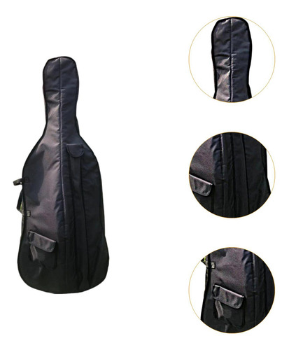 Gig Bag Soft Cello Case Acolchoado Com Alças Traseiras