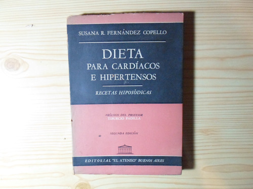 Dieta Para Cardiacos E Hipertensos - Susana R Fernan Copel 