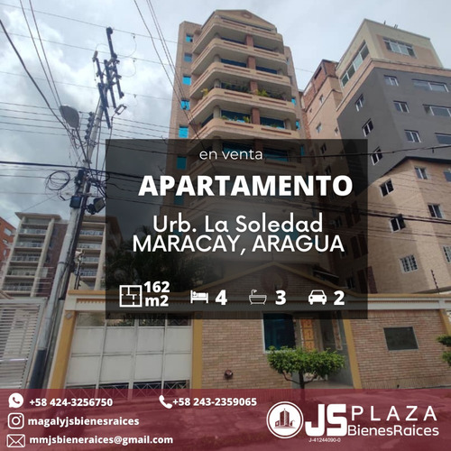 Imagen 1 de 11 de Venta De Amplio Apartamento En La Soledad 04243256750