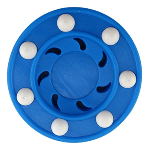 . Disco De Hóquei Em Patins De Substituição 7,5x2,5cm Azul