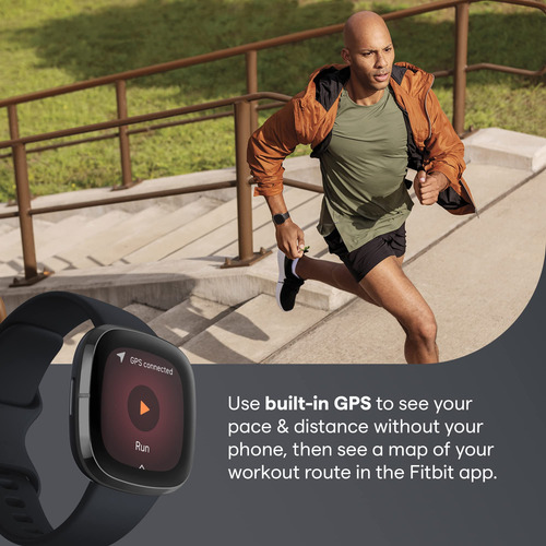 Reloj Inteligente Fitbit Sense Advanced Heart Health Carbon