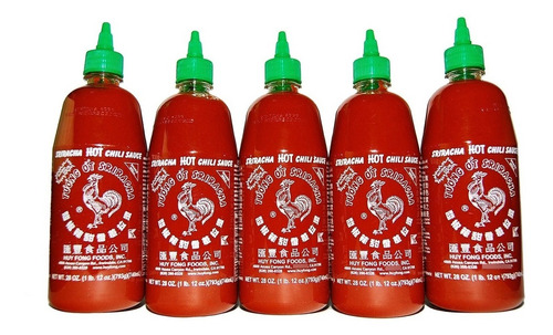 Pack 6u Salsa Sriracha 740ml Picante Dulce! Envio Gratis