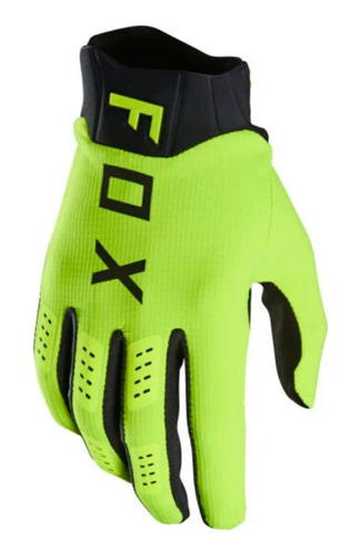 Guantes Fox Flexair Amarillo Motocross Atv Enduro Cuatri