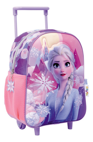 Mochila Carro Jardin Princesas Frozen Elsa Anna Mundo Manias