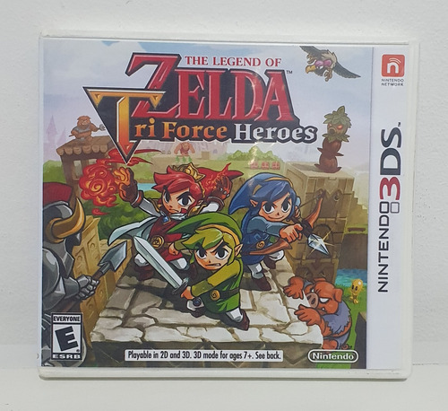 Zelda Triforce Heroes 3ds Europeu (Usado)