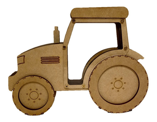 Imagen 1 de 3 de Alcancía Tractor Infantil