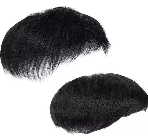 Pelucas Negras De Pelo Corto Para Hombre