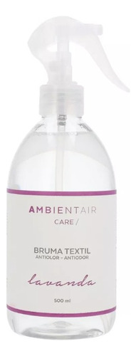 Spray Bruma Textil Ropa Aroma Lavanda 500 Ml Ambientair