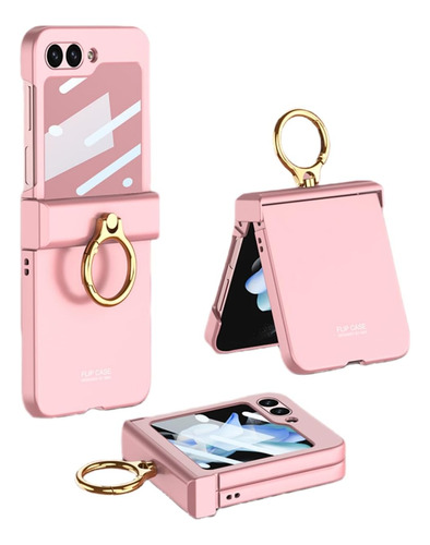 Baili Funda Para Samsung Galaxy Z Flip5 Con Anillo, Funda Z