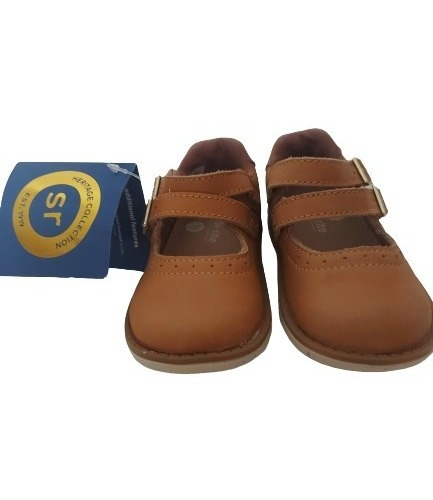 Zapatos En Color Ocre Para Bebé Niña. Marca: Stride Rite