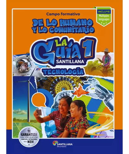 Tecnología 1 Guía Santillana 2025 Múltiples Lenguajes