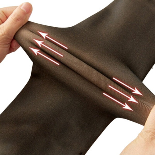 Calza De Polar Efecto Piel Compresora De Abdomen Con Push Up