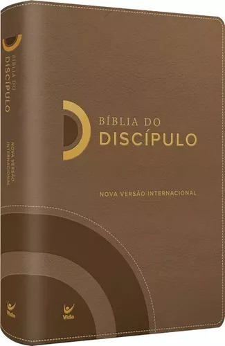 Bíblia Do Discípulo | Versão Nvi | Capa Luxo Marrom