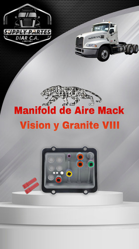 Valvula De Aire Manifold (racor) Mack Vision Y Granite