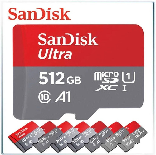 Imagem 2 de 3 de Cartão De Memória Sandisk Ultra 512gb