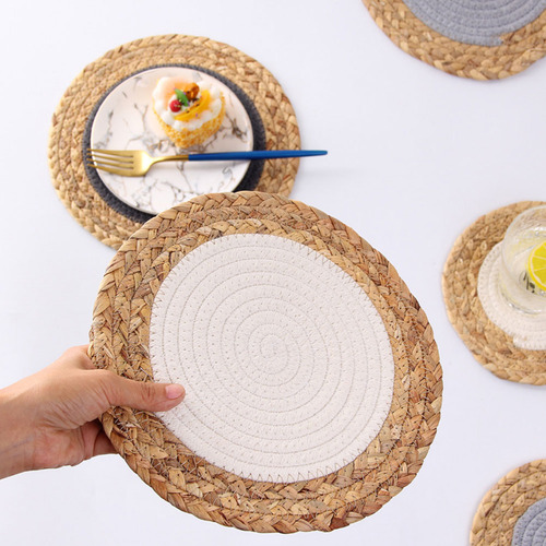 2 Manteles Individuales Con Aislamiento Térmico Para Mesa, T