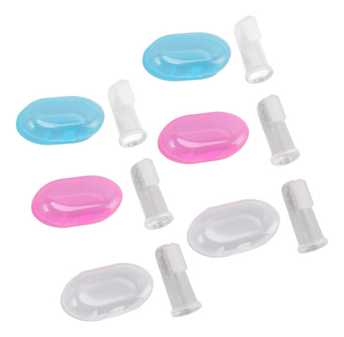 Cepillo De Dientes Para Recién Nacidos, 6 Piezas, Seguro Y S