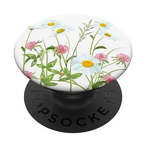 Soporte De Teléfono Celular Pop Out Knob Daisy Flower Ck37u