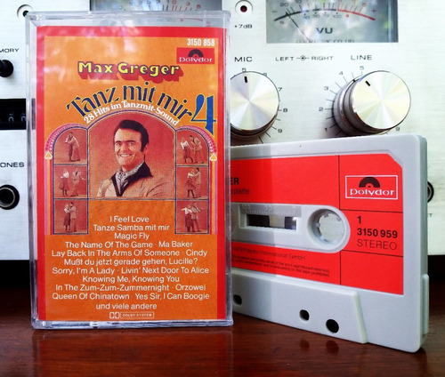 Max Greger - Tanz Mit  Mir 4 - 1979 - Importado  Cassette