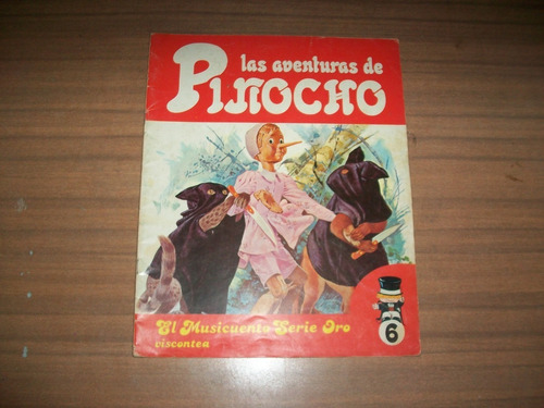 Fasciculo Pinocho Nº 6 Musicuento Viscontea (sin Disco)